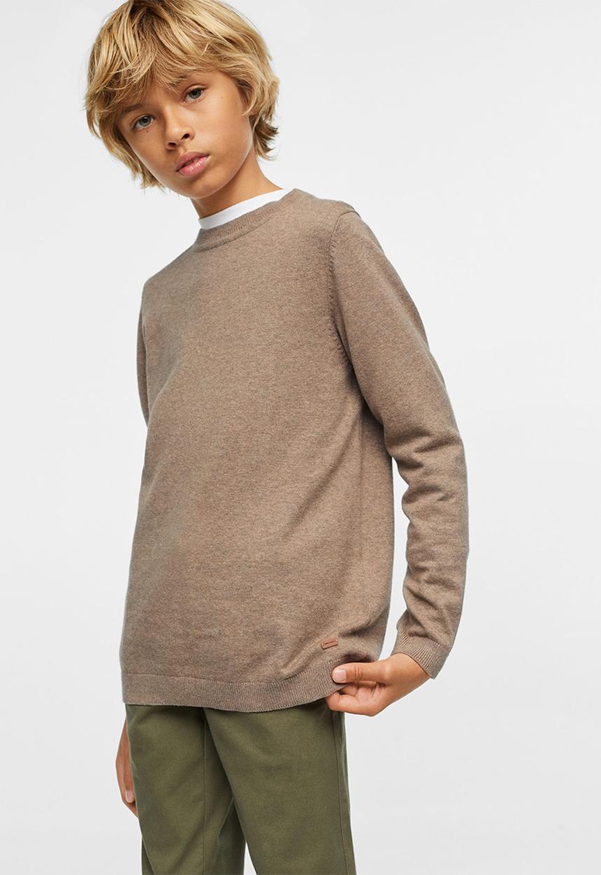 MANGO - Sweater  hugo - brown