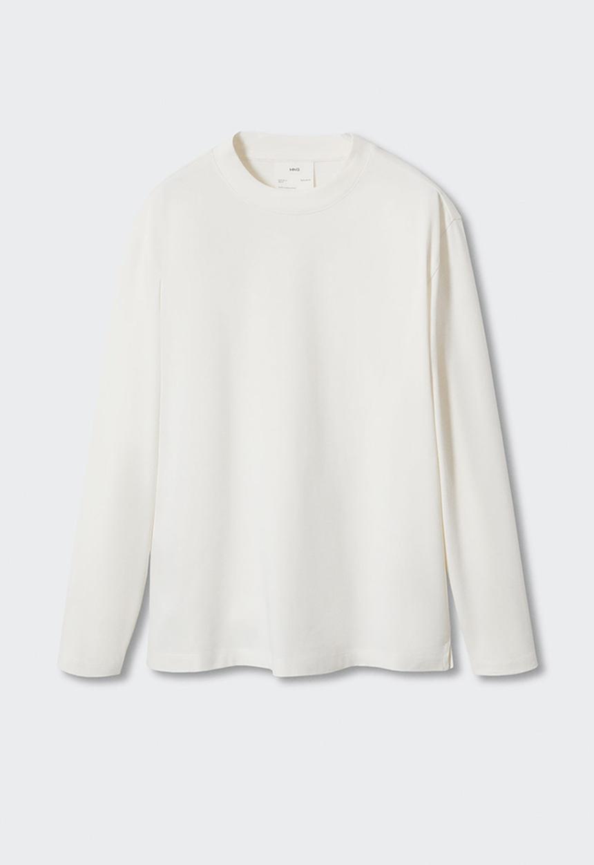 MANGO - T-shirt gareth - off white