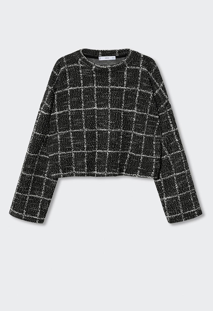 MANGO - Sweatshirt coco - black