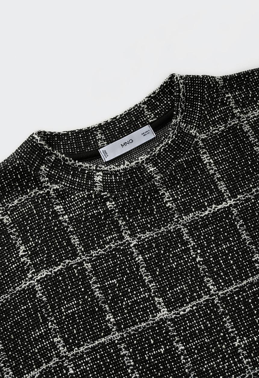 MANGO - Sweatshirt coco - black