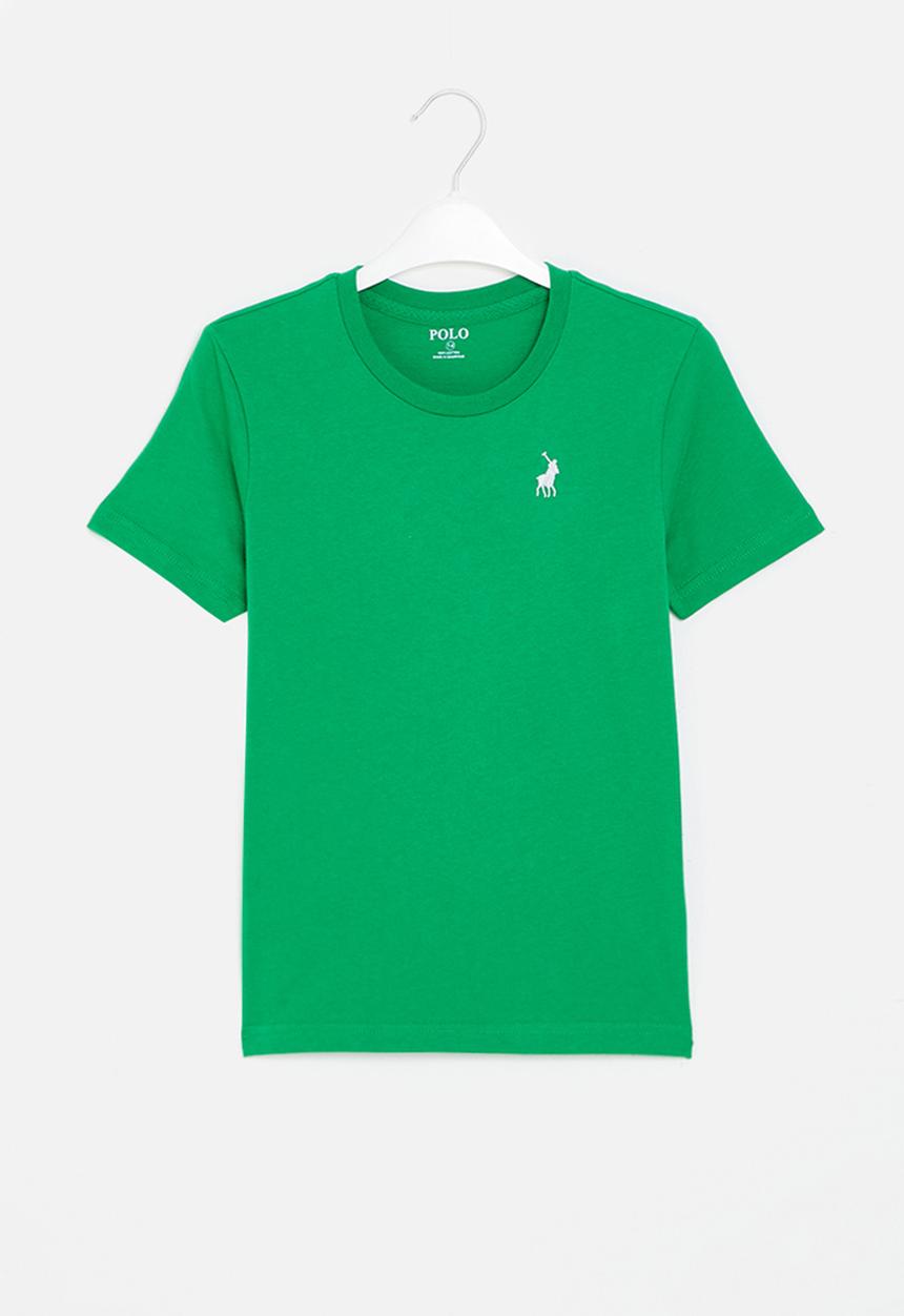 POLO - Boys classic short sleeve tee - green
