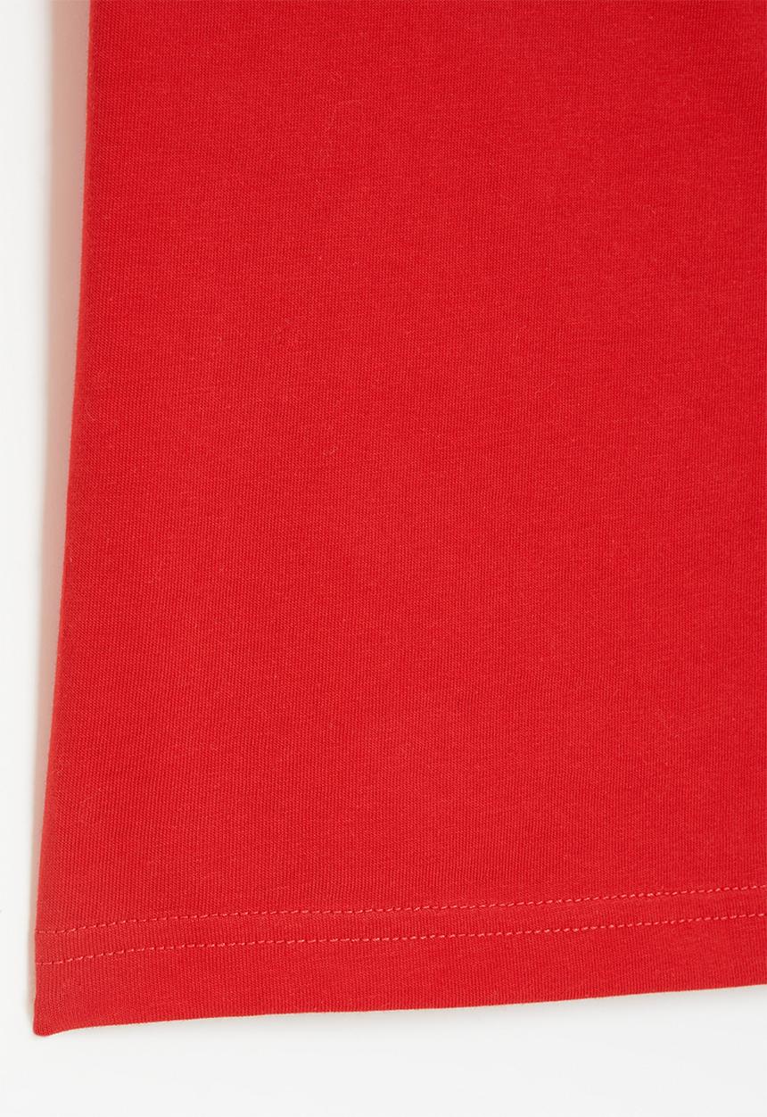 POLO - Boys crested short sleeve tee - red