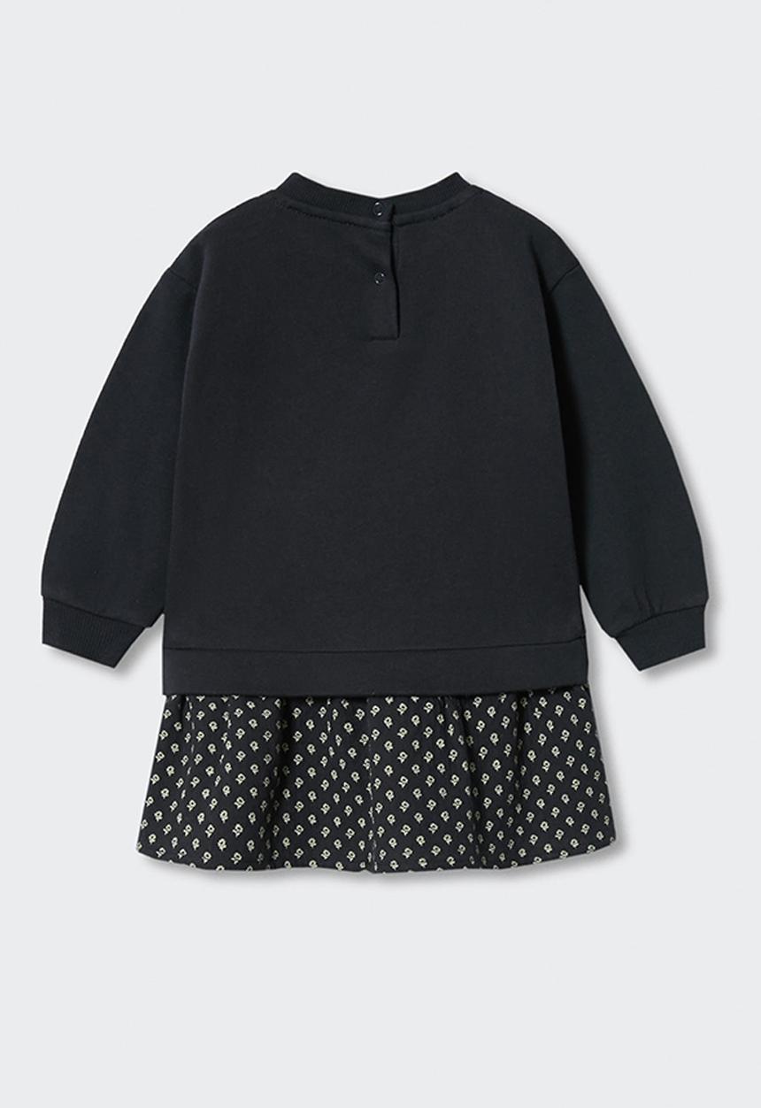 MANGO - Dress leo - navy