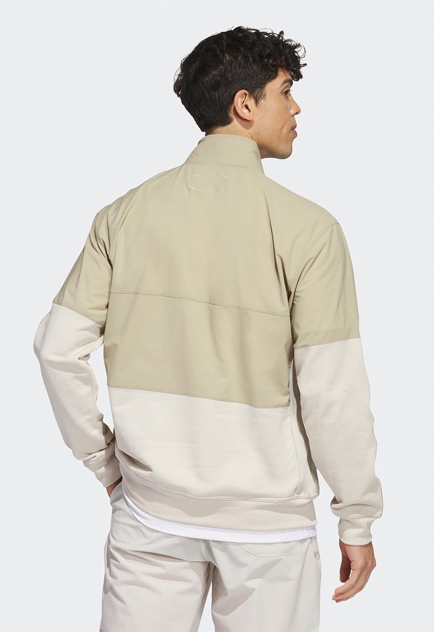 adidas Performance - Adicross 1/2-Zip golf anorak- hemp