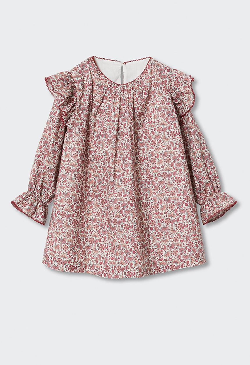 MANGO - Dress  anais - red