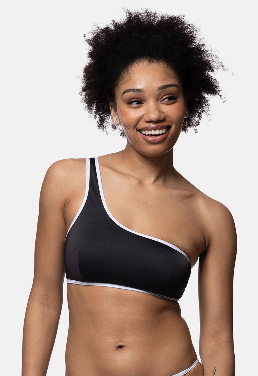 DORINA - Bandol wireless light padded bikini top - black
