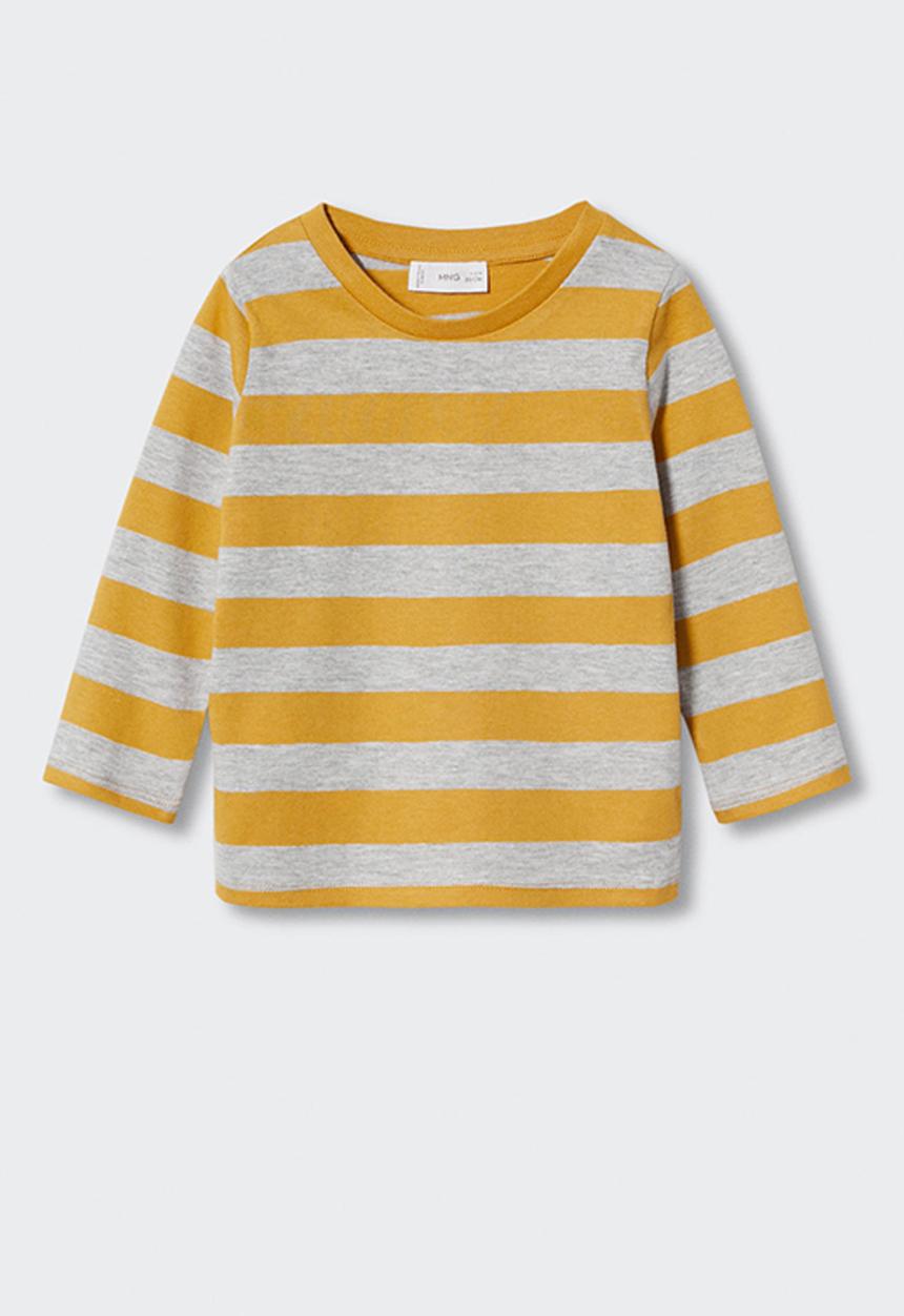 MANGO - T-shirt  ivan - yellow