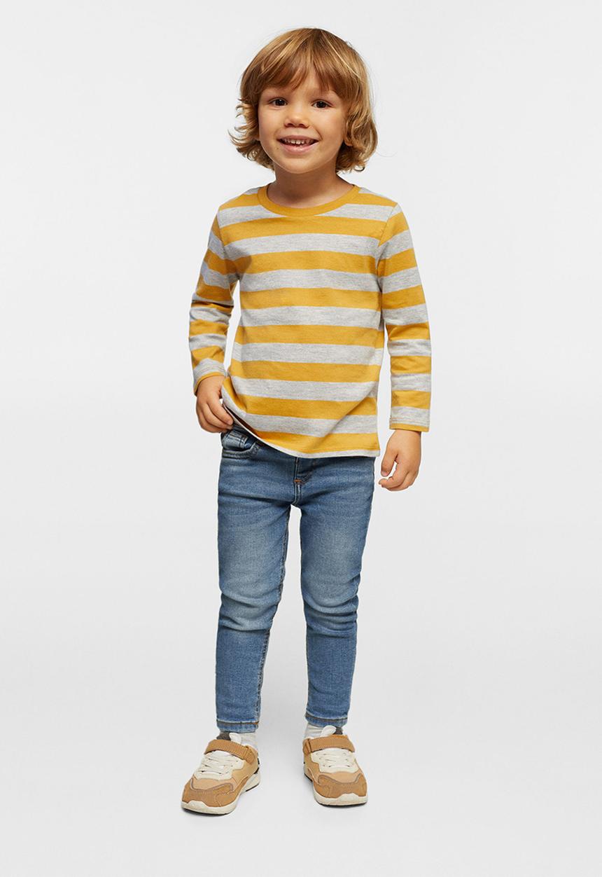 MANGO - T-shirt  ivan - yellow