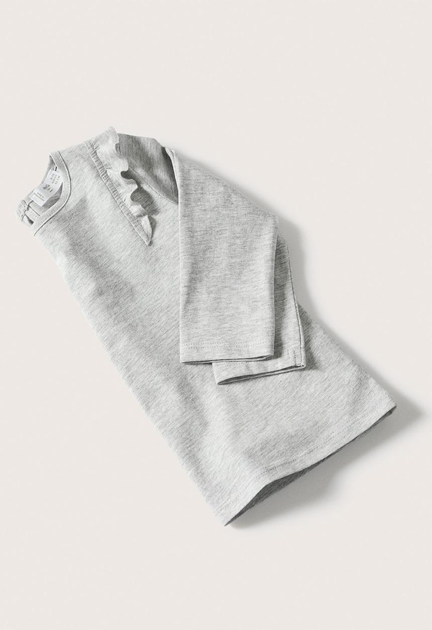 MANGO - T-shirt  italy - grey