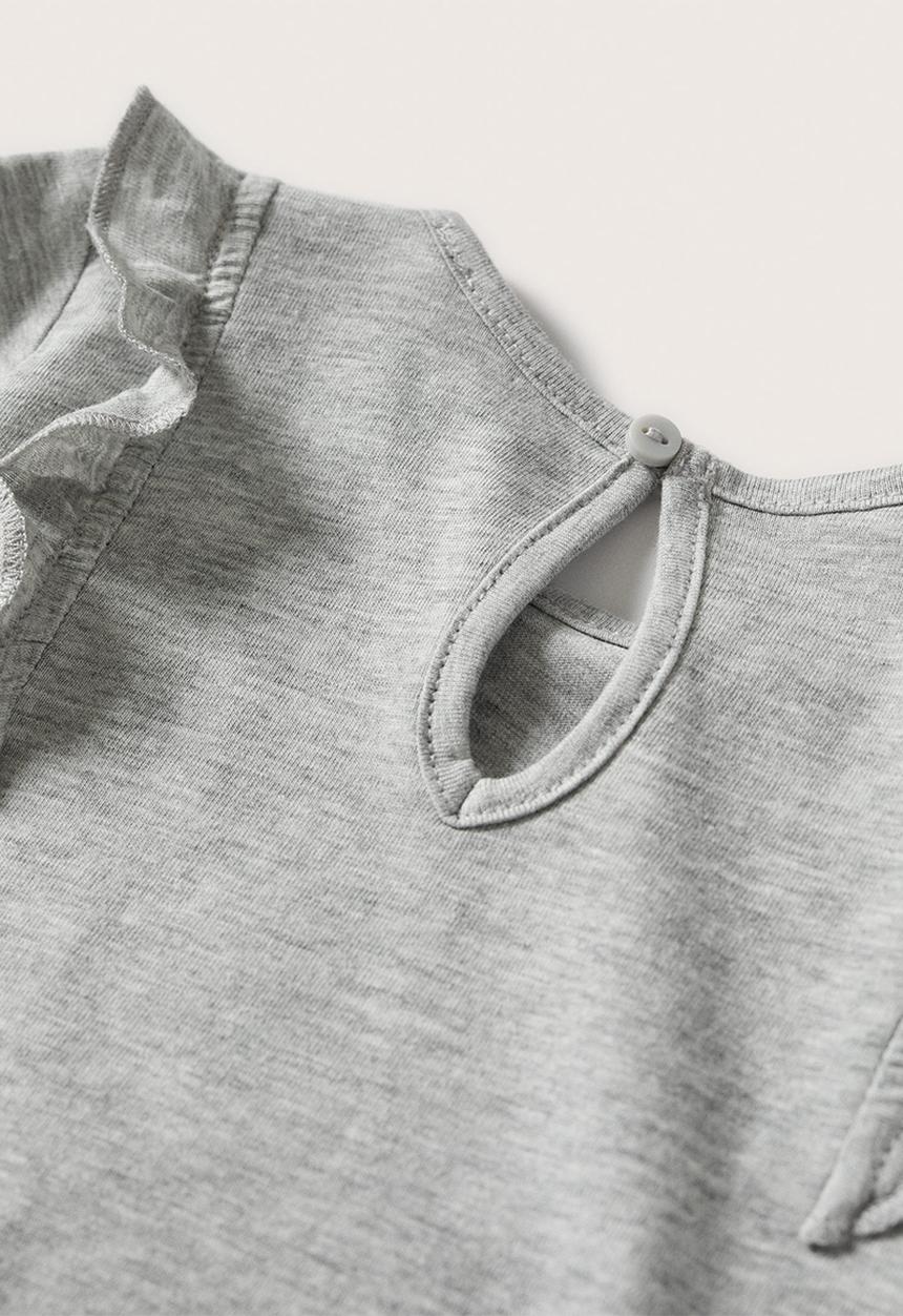 MANGO - T-shirt  italy - grey