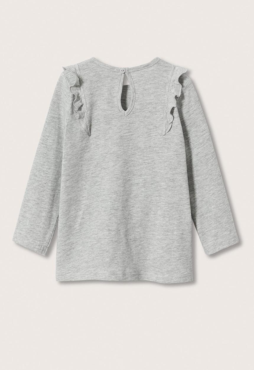 MANGO - T-shirt  italy - grey