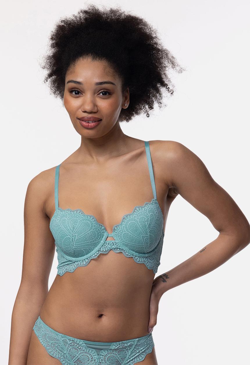 DORINA - Saige light padded demi - green