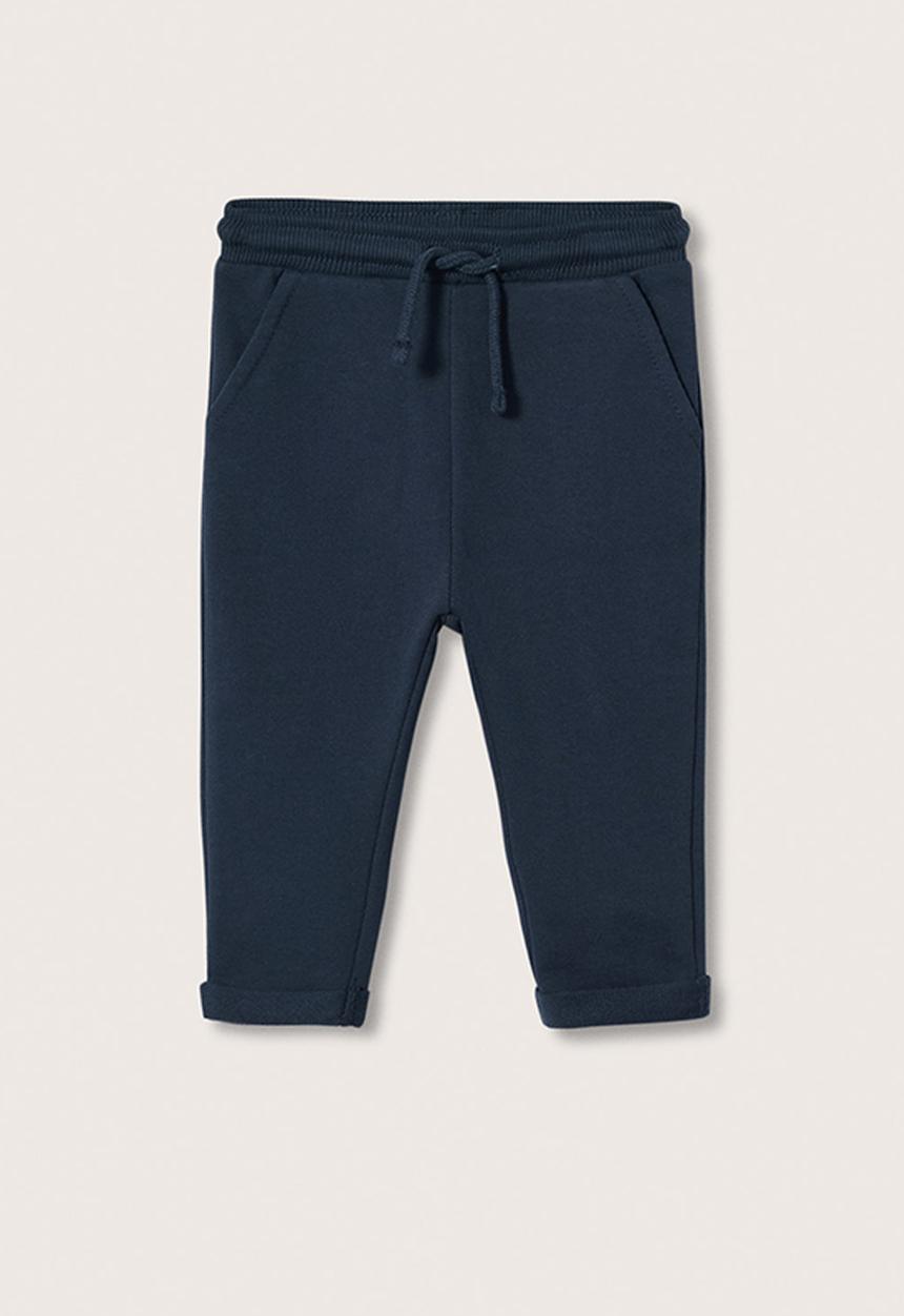 MANGO - Trousers  vienab - navy
