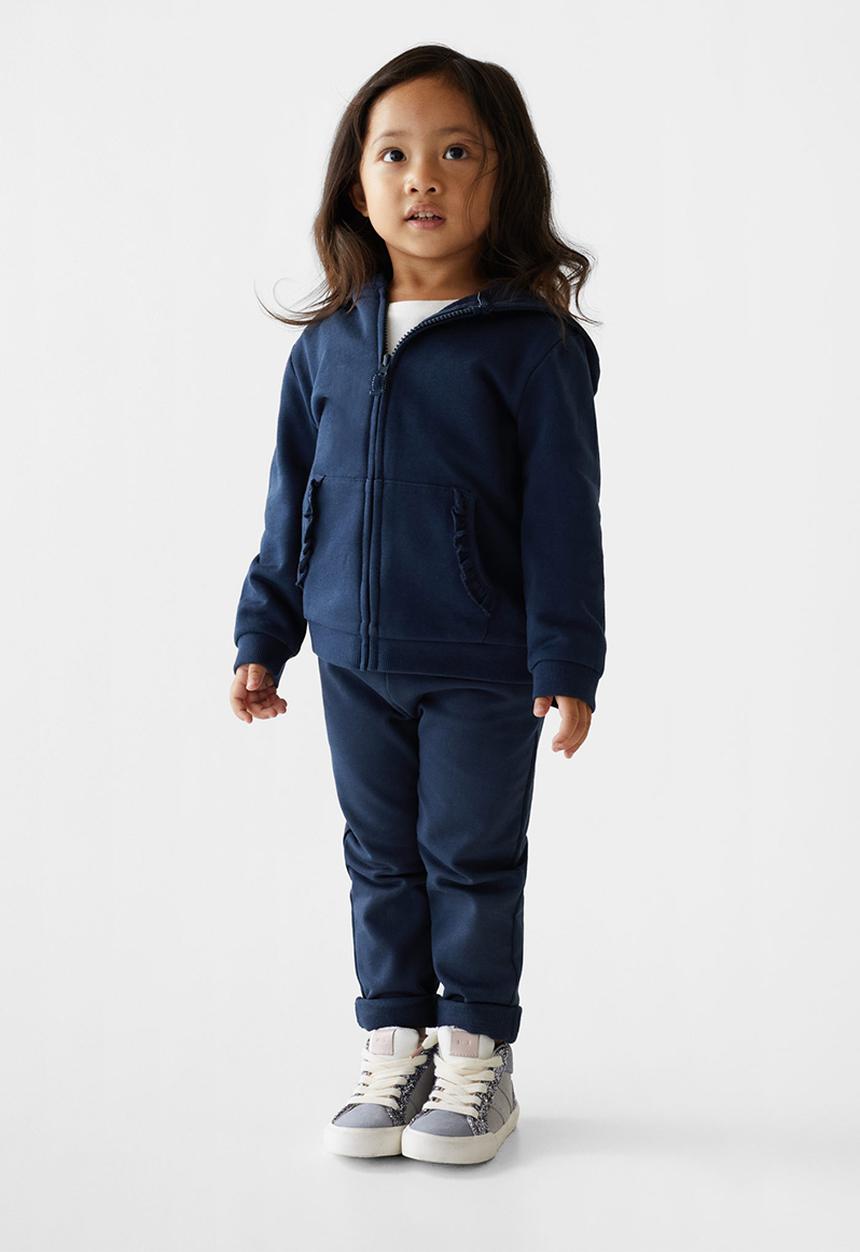 MANGO - Trousers  vienab - navy