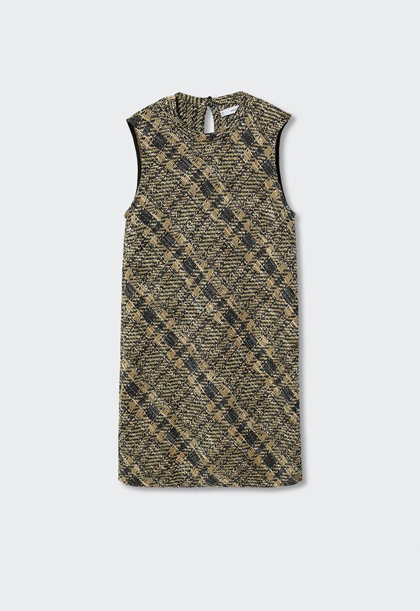 MANGO - Dungaree dress julie - yellow