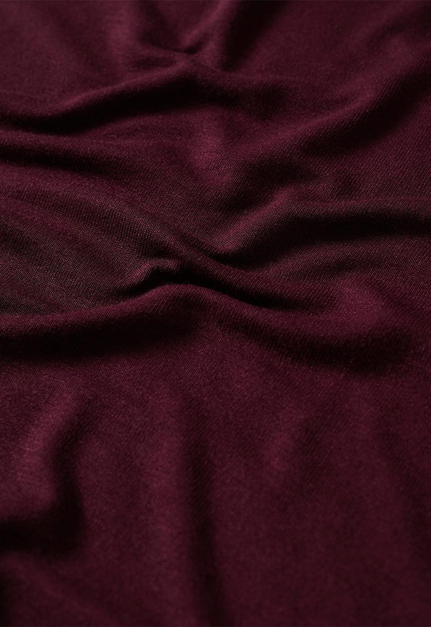 MANGO - T-shirt secondl - dark red