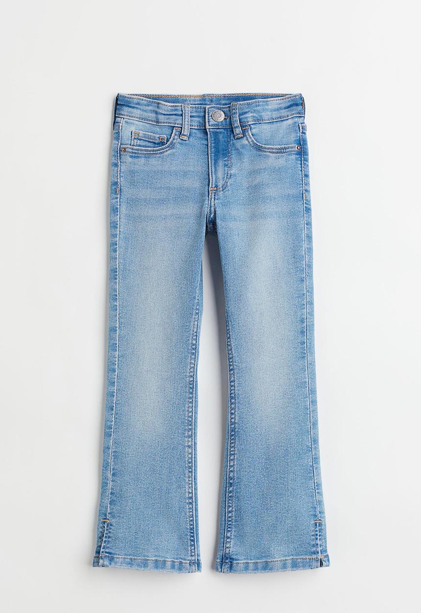 H&M - Flare fit jeans - light denim blue