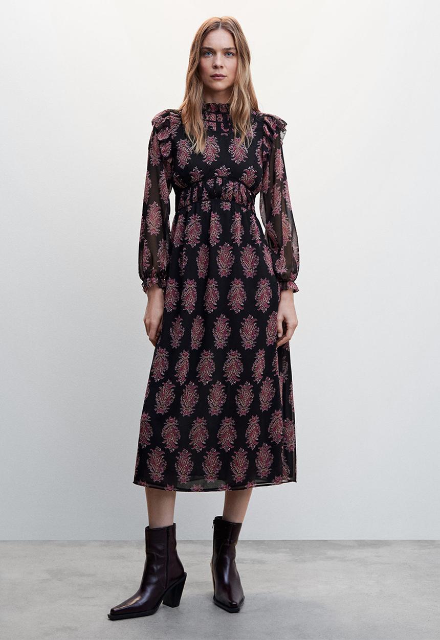 MANGO - Dress clara - pink