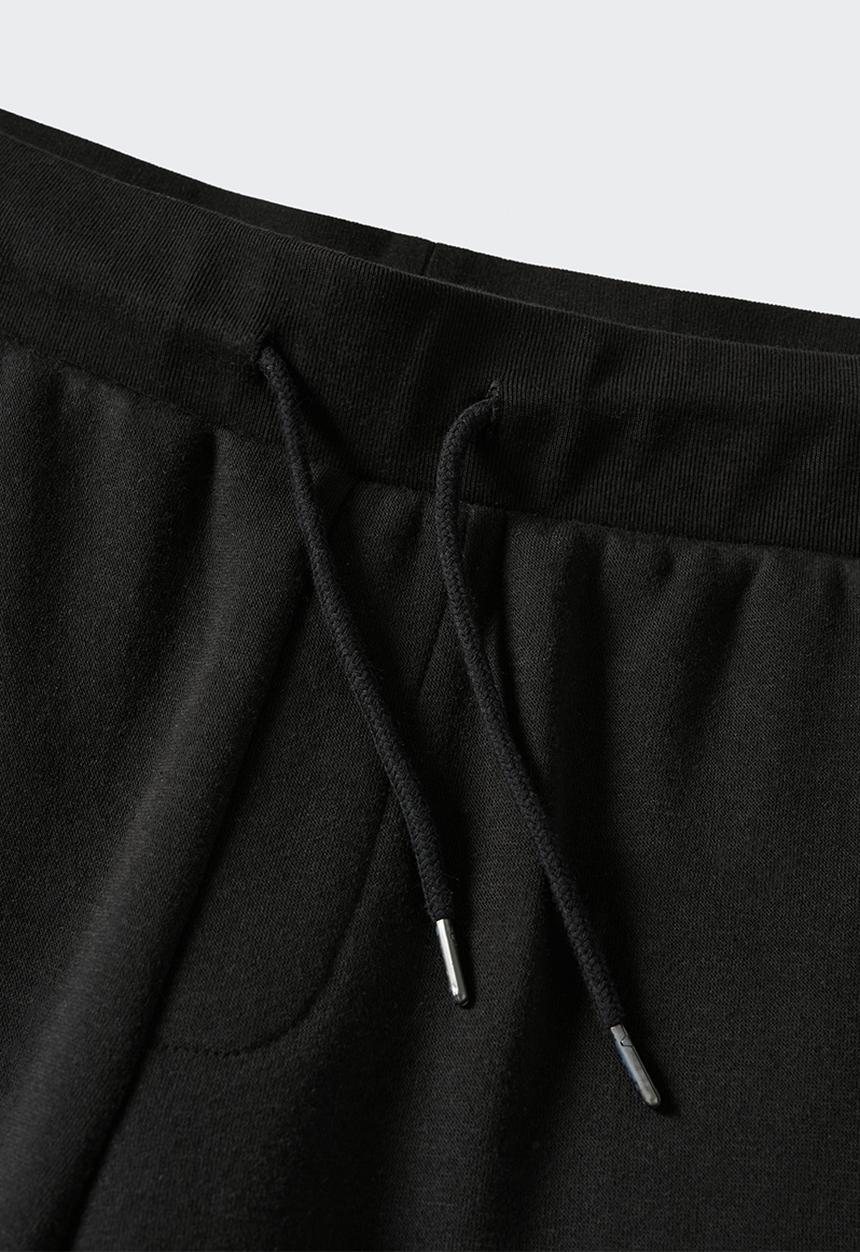 MANGO - Trousers cohen - black