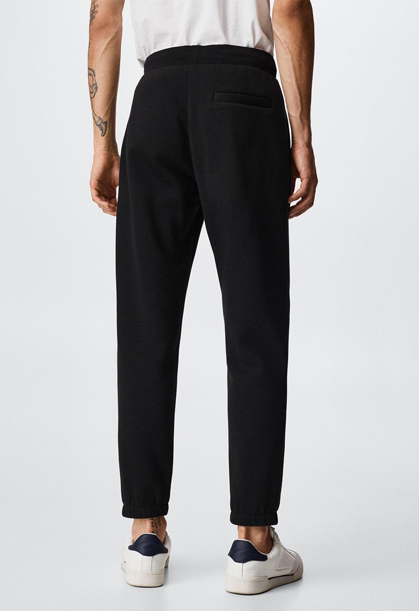 MANGO - Trousers cohen - black