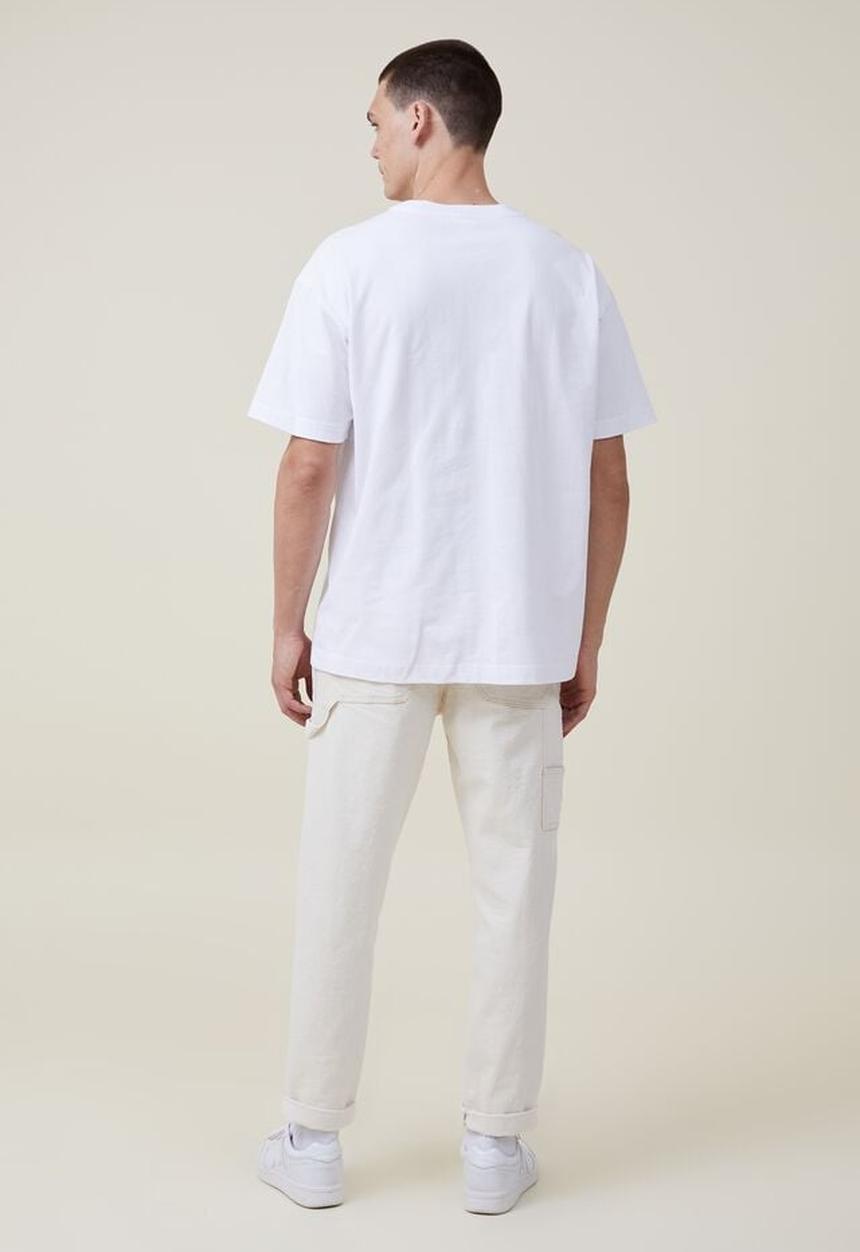 Cotton On - Relaxed tapered jean - worker natural