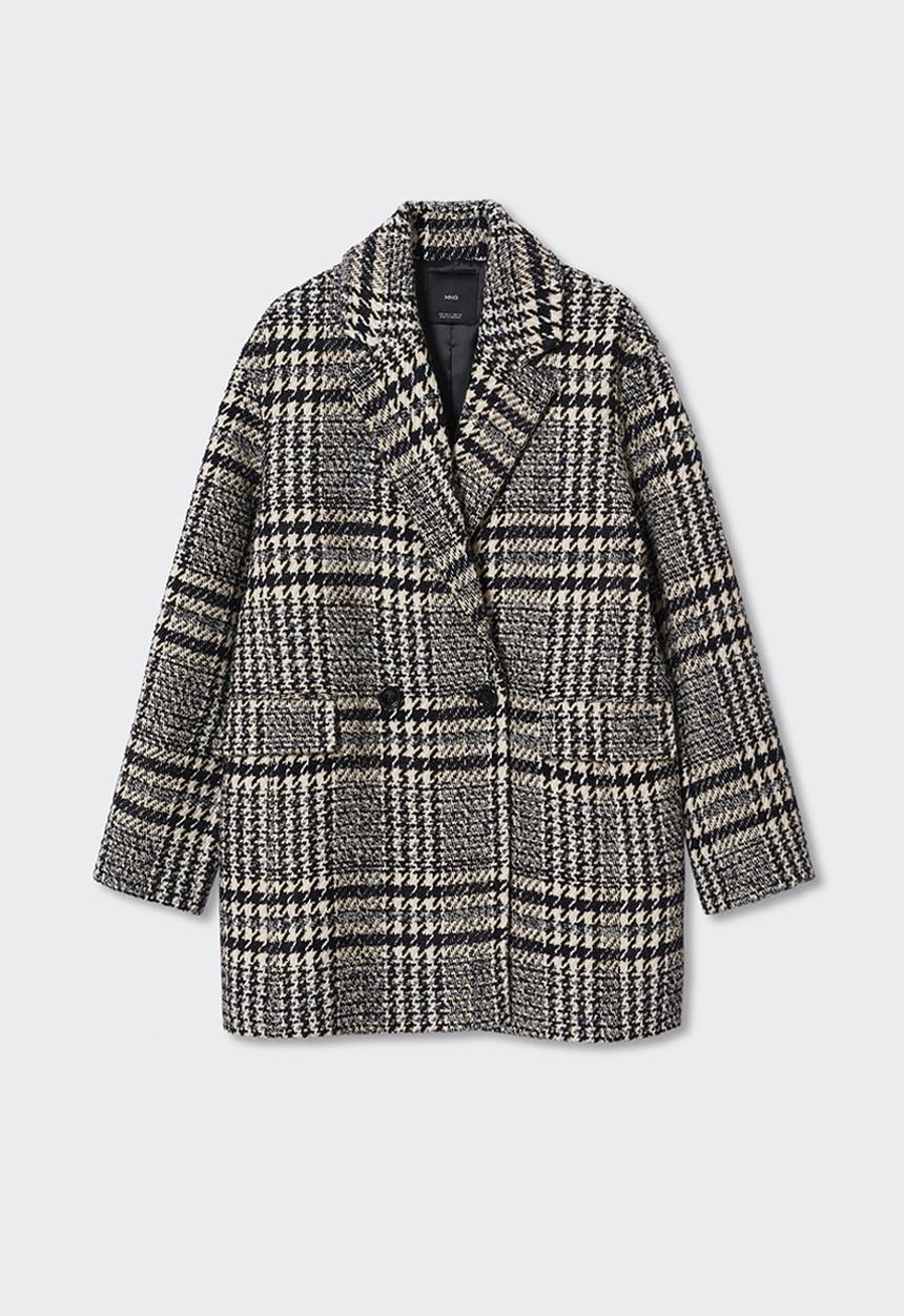 MANGO - Coat mosca - multi