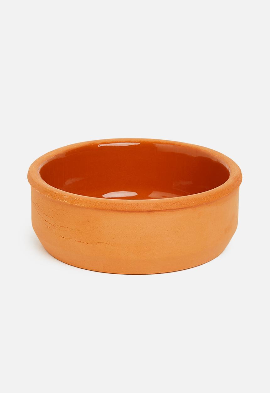 Excellent Houseware - Terracotta ramekin - set of 3 - rust