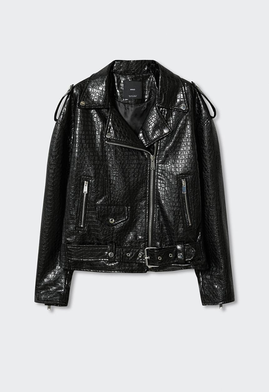 MANGO - Jacket coldplay - black