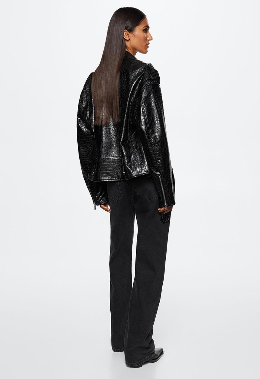 MANGO - Jacket coldplay - black