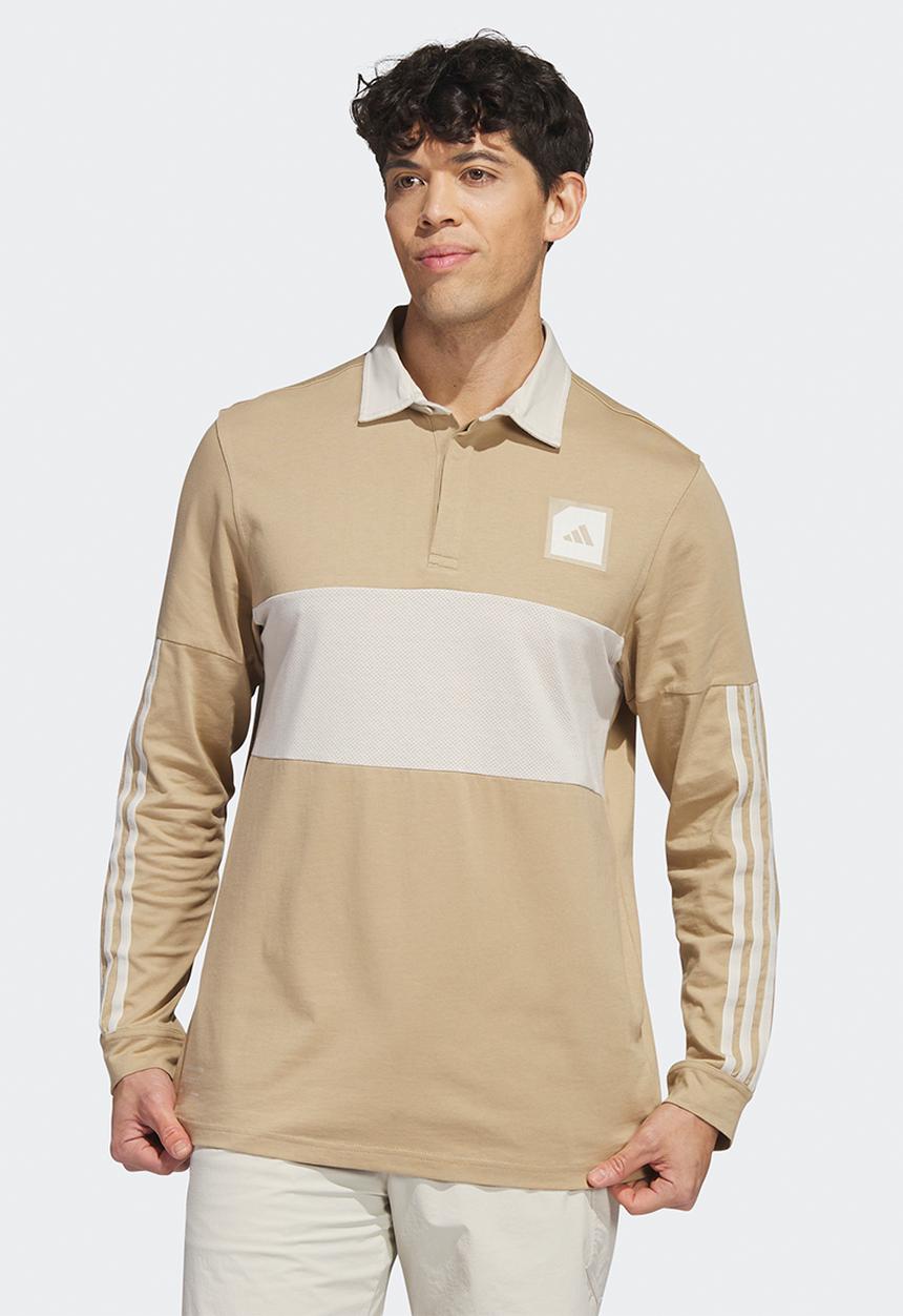 adidas Performance - Adicross LS golf polo shirt - hemp