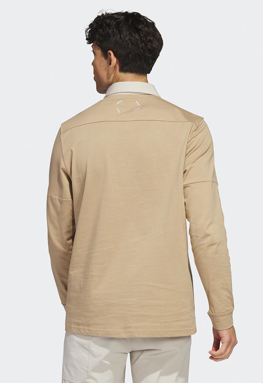 adidas Performance - Adicross LS golf polo shirt - hemp