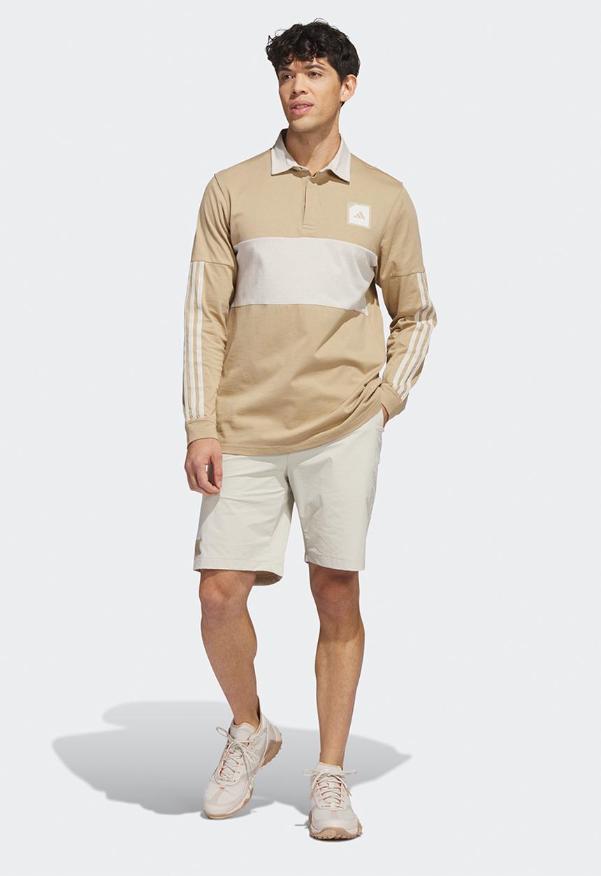 adidas Performance - Adicross LS golf polo shirt - hemp