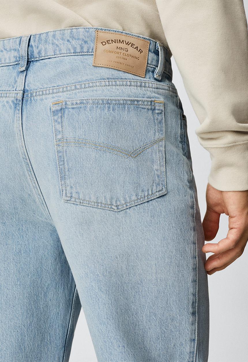 MANGO - Jeans hillary - light blue