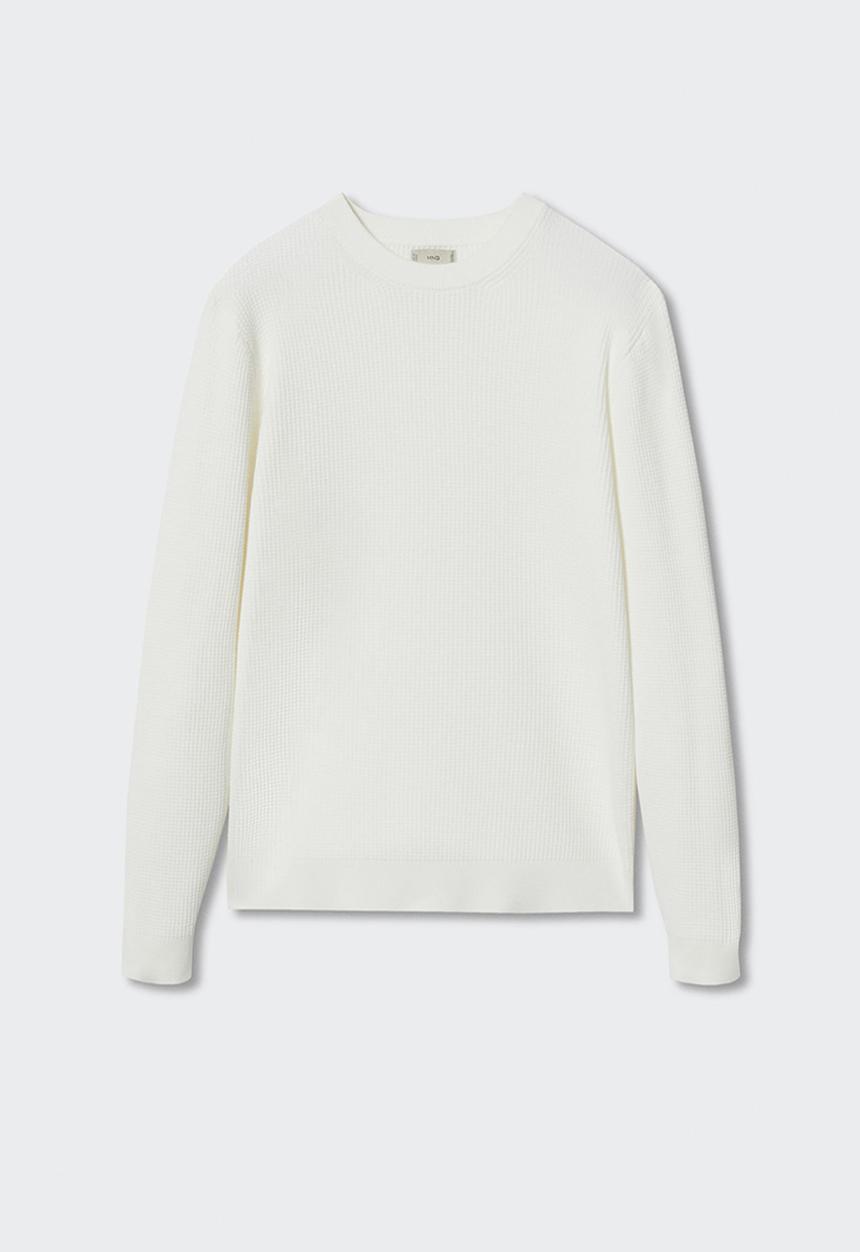 MANGO - Sweater londra - white