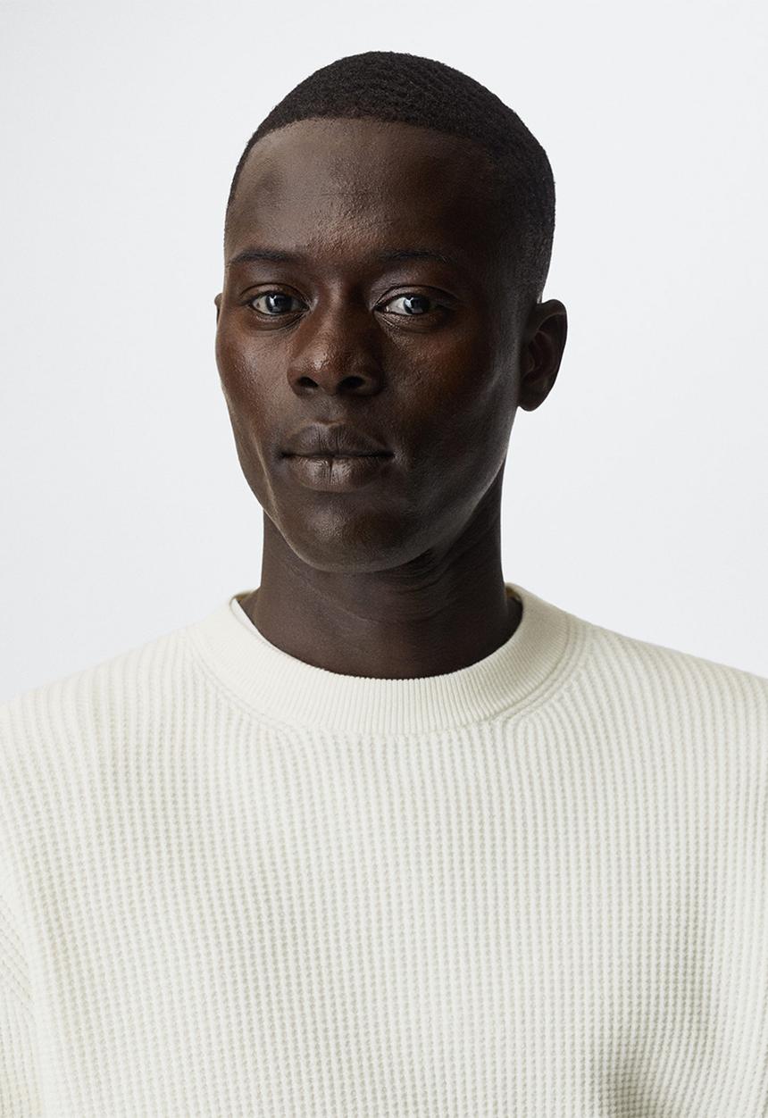 MANGO - Sweater londra - white
