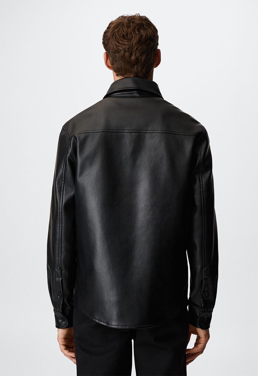 MANGO - Jacket lepi - black