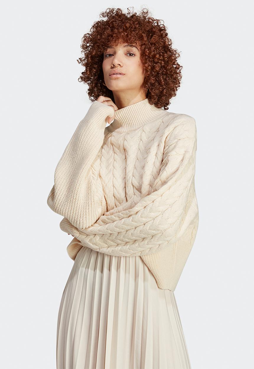 adidas Originals - Knitted jumper - wonder white