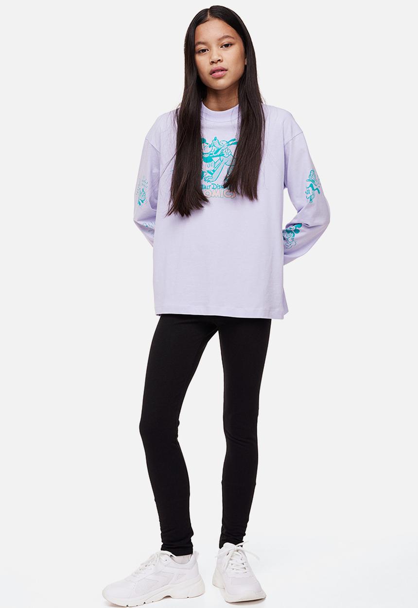 H&M - Leggings - black