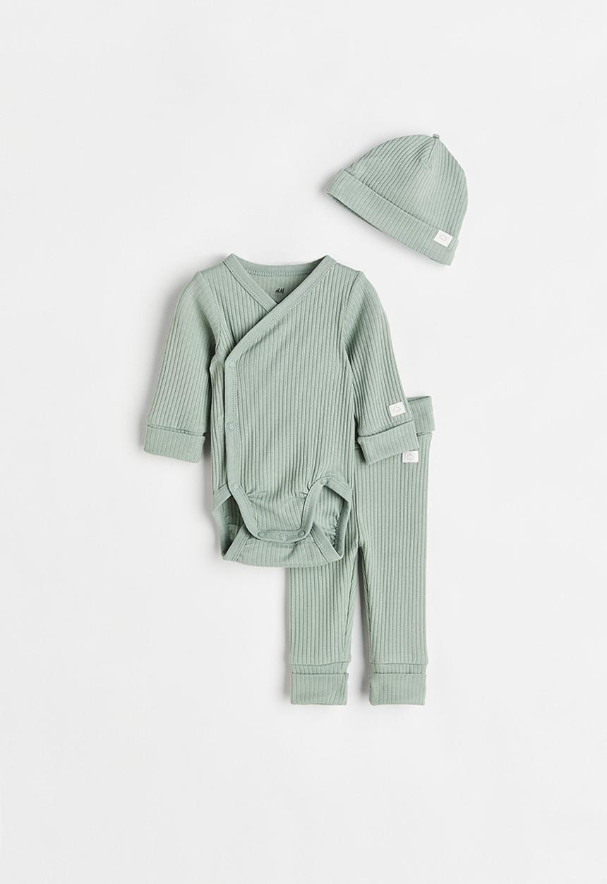 H&M - Adjustable-fit set - light green