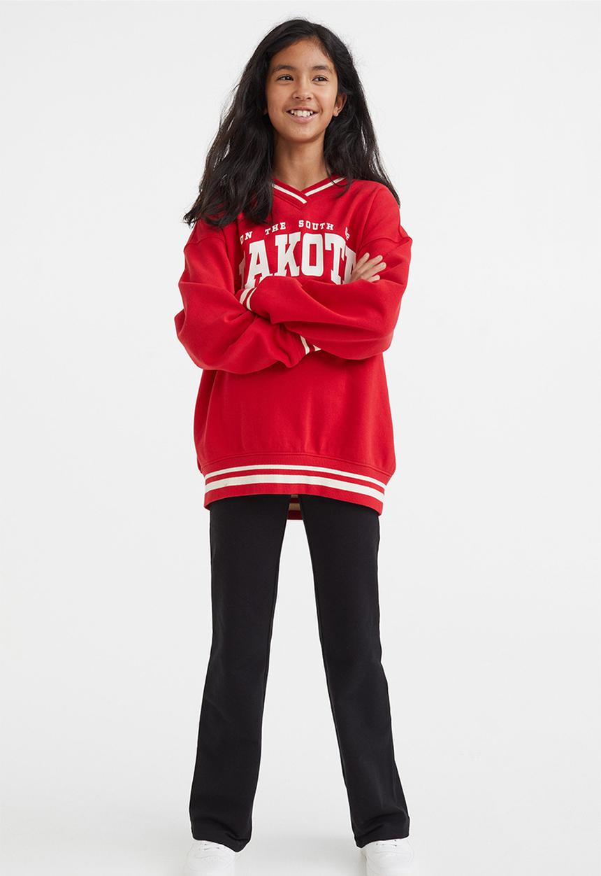 H&M - Flared leggings - black