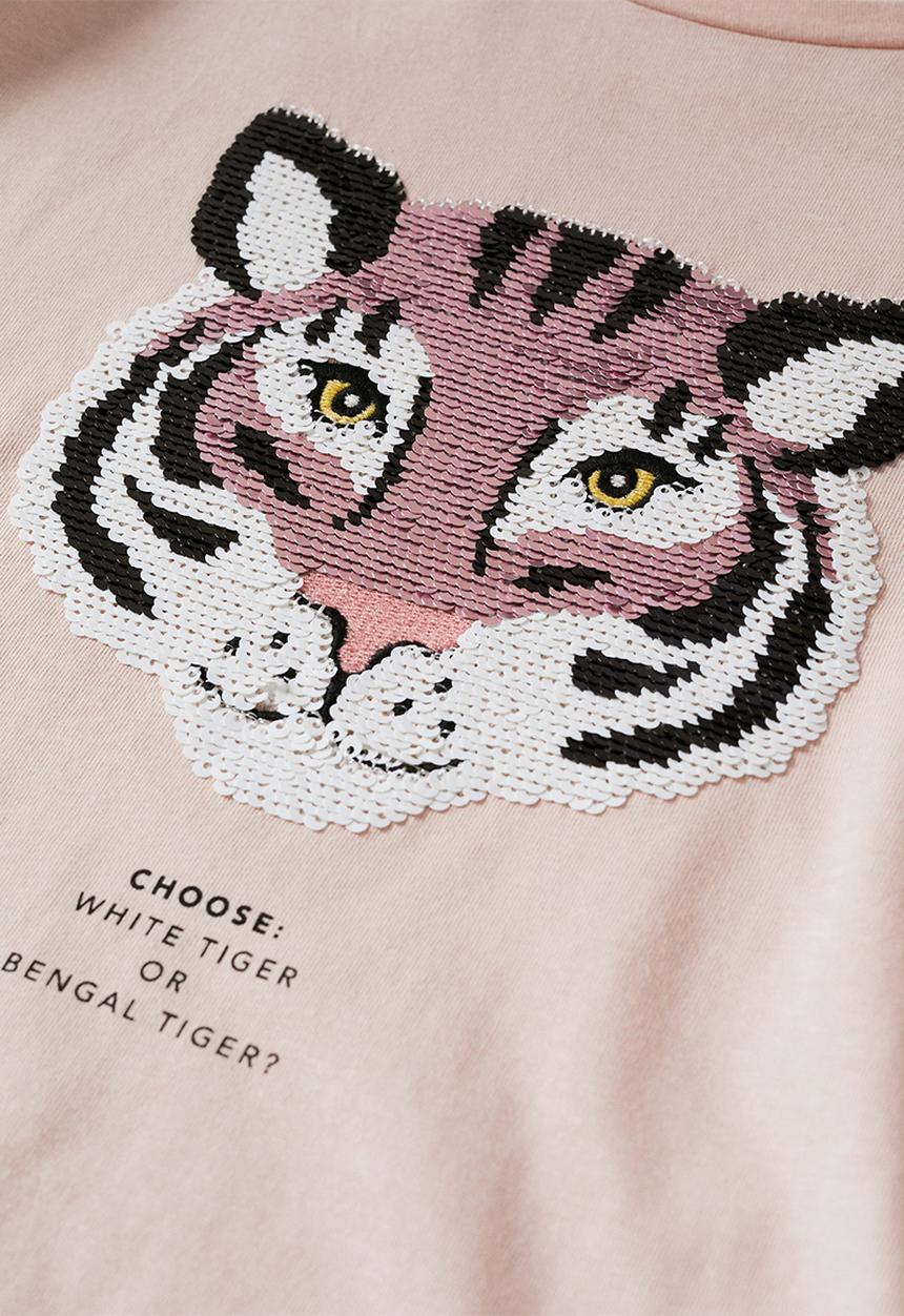 MANGO - T-shirt lolly - pink