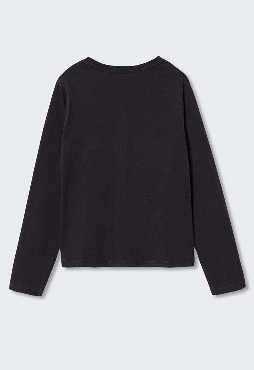 MANGO - T-shirt lolly - charcoal