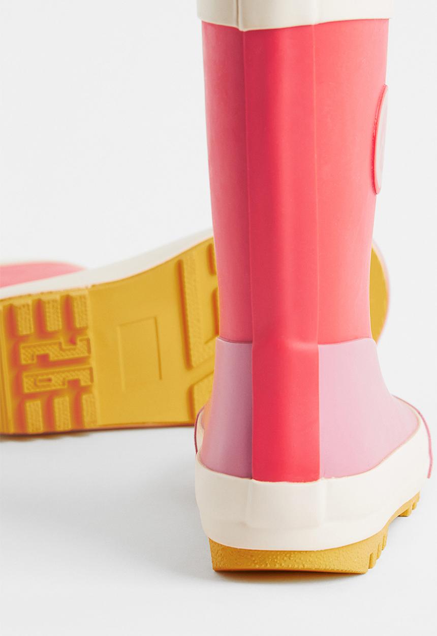 H&M - Wellingtons - pink/block-coloured