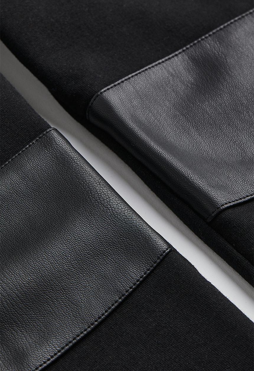 H&M - Brushed-inside leggings - black