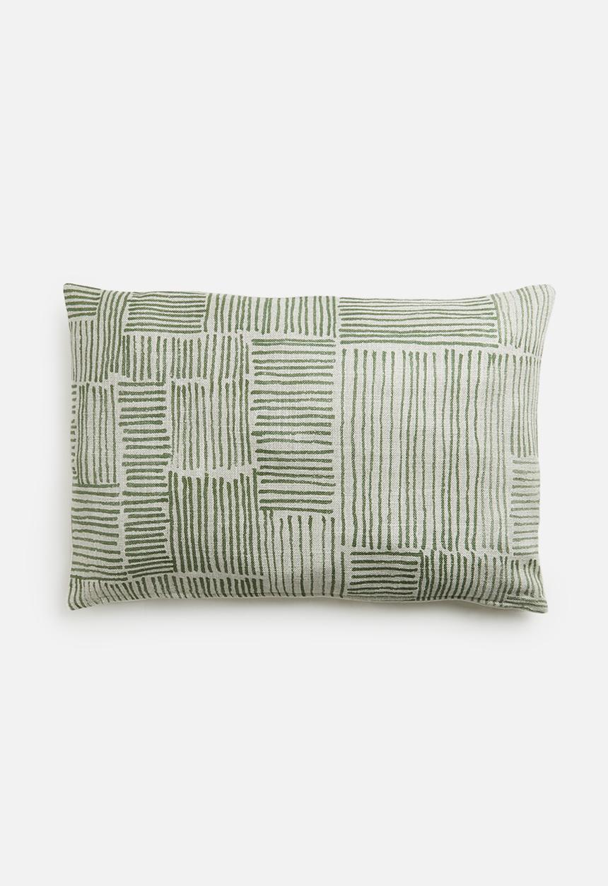 Hertex Fabrics - Kitenge cushion cover-Aloe