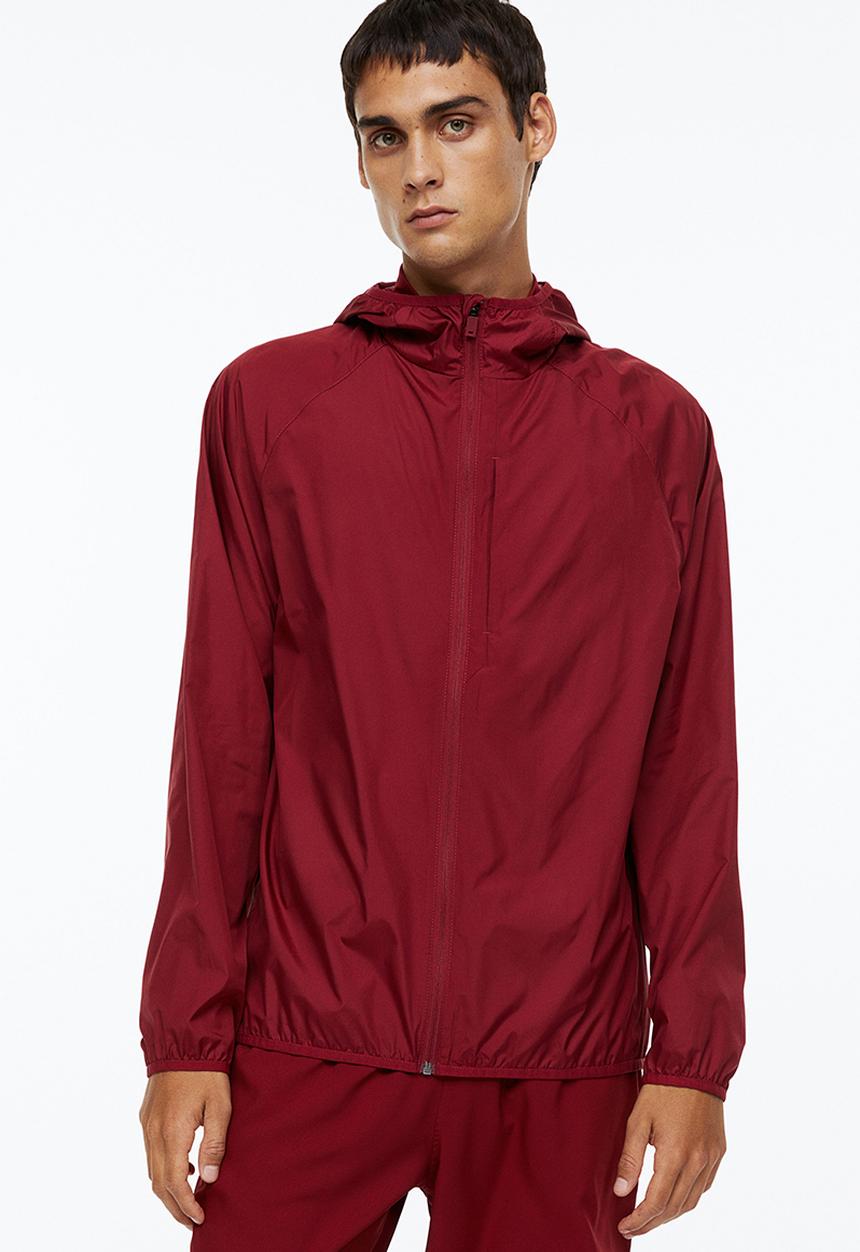 H&M - Sports windbreaker - dark red