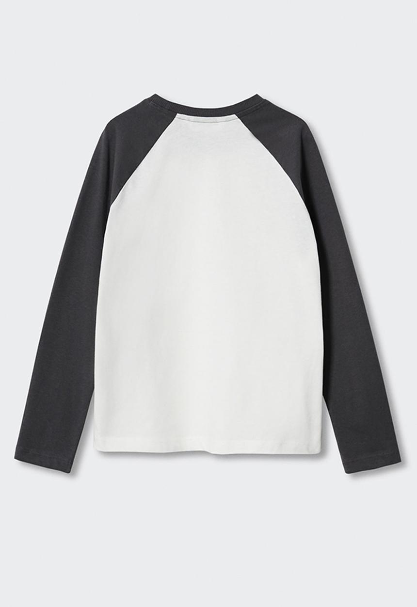 MANGO - T-shirt  ghost - grey