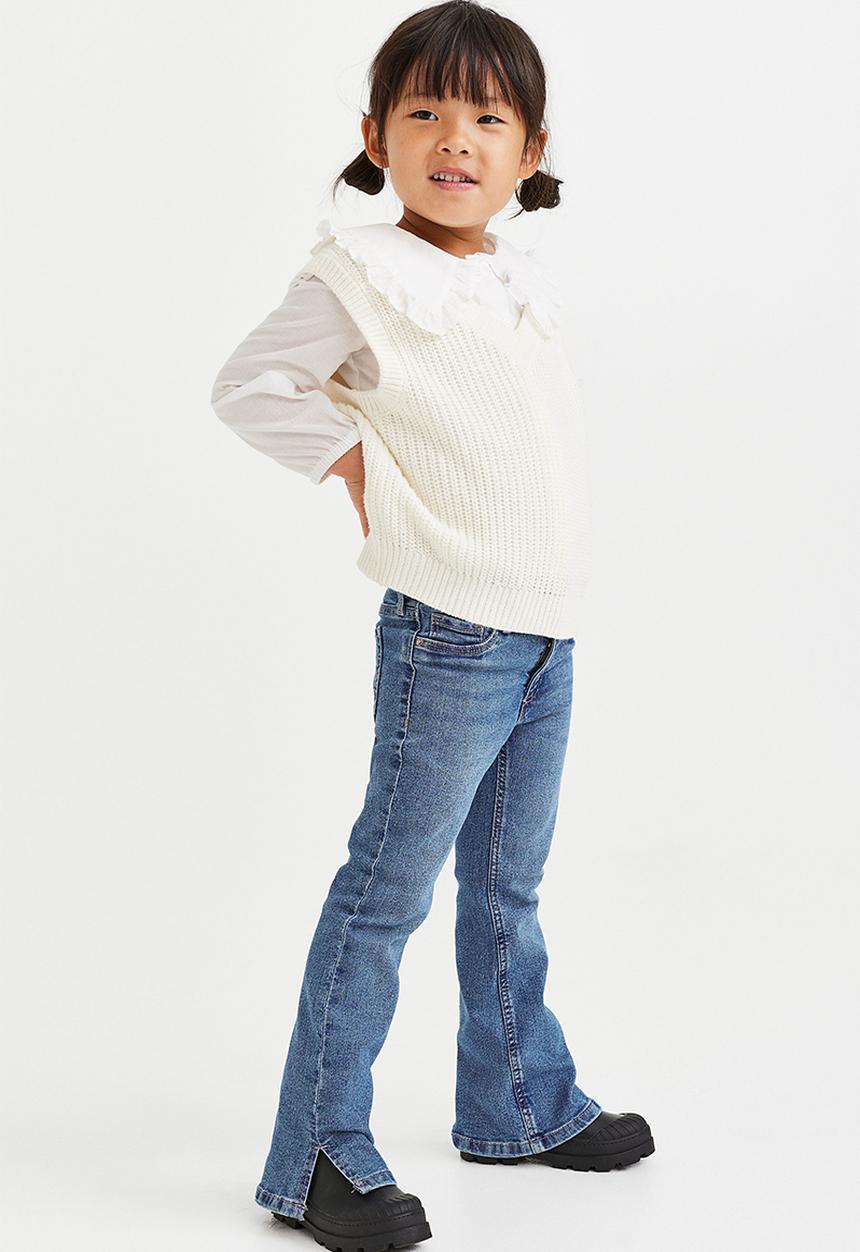 H&M - Flare fit jeans - dark denim blue