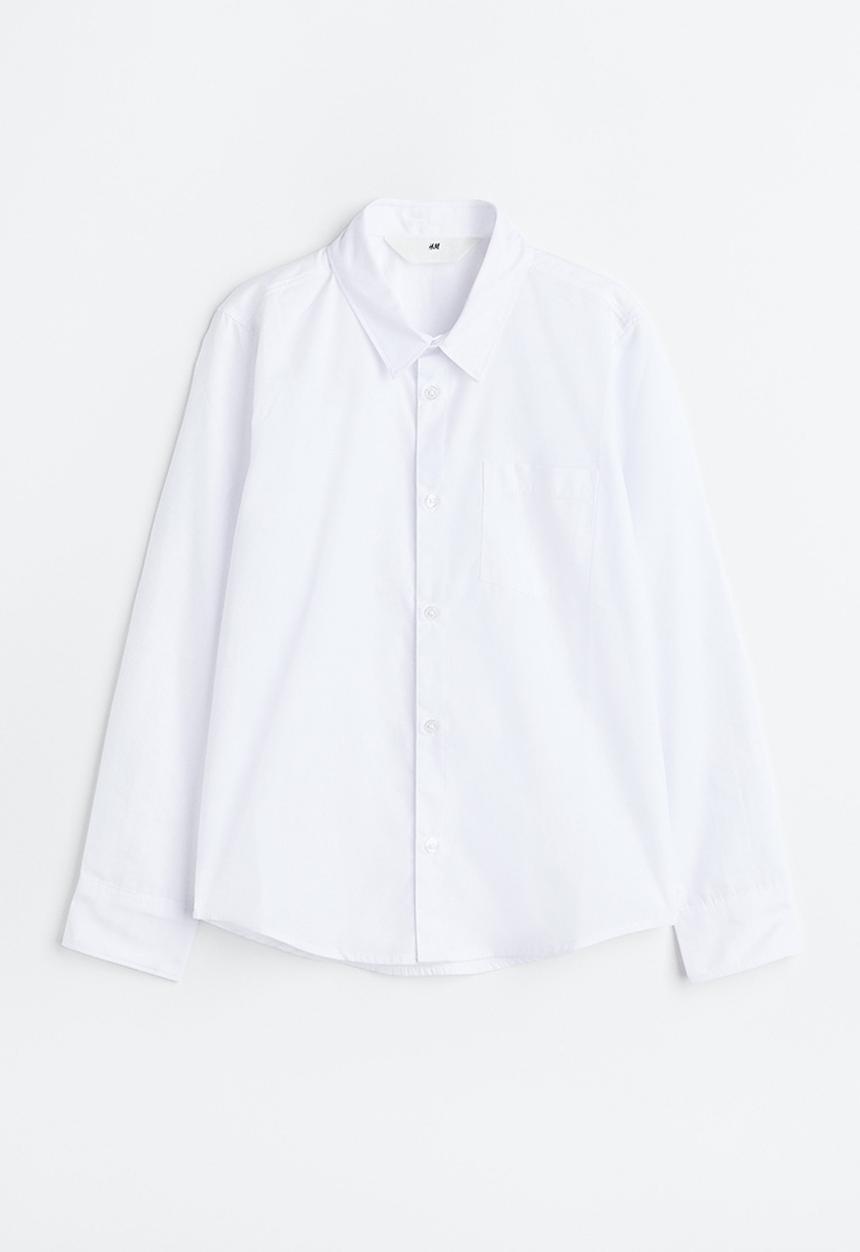 H&M - Easy-iron shirt - white