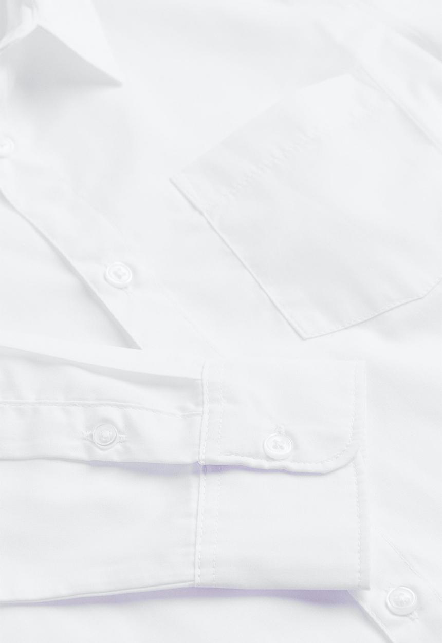 H&M - Easy-iron shirt - white